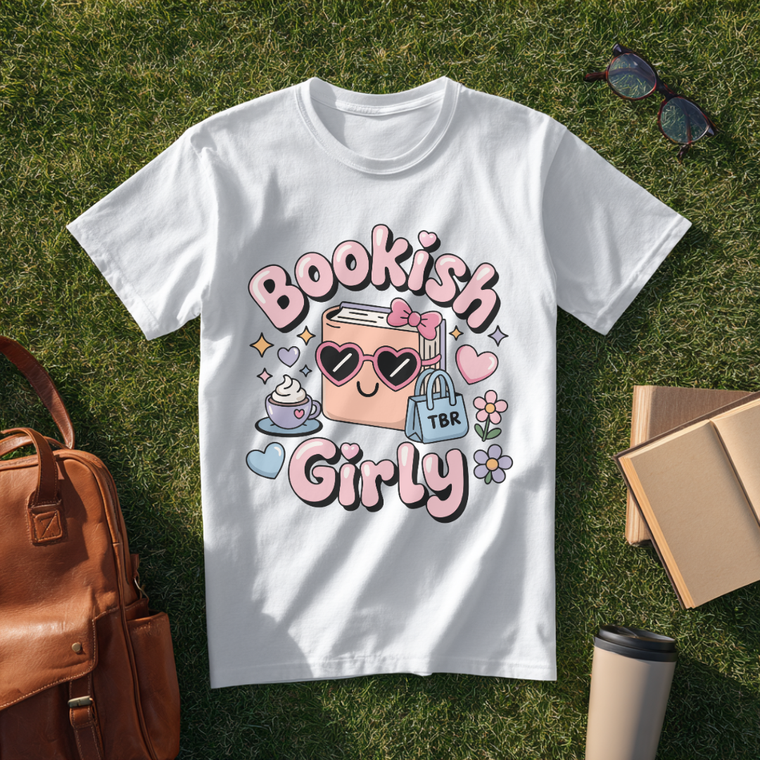 Bookish Girly T-Shirt