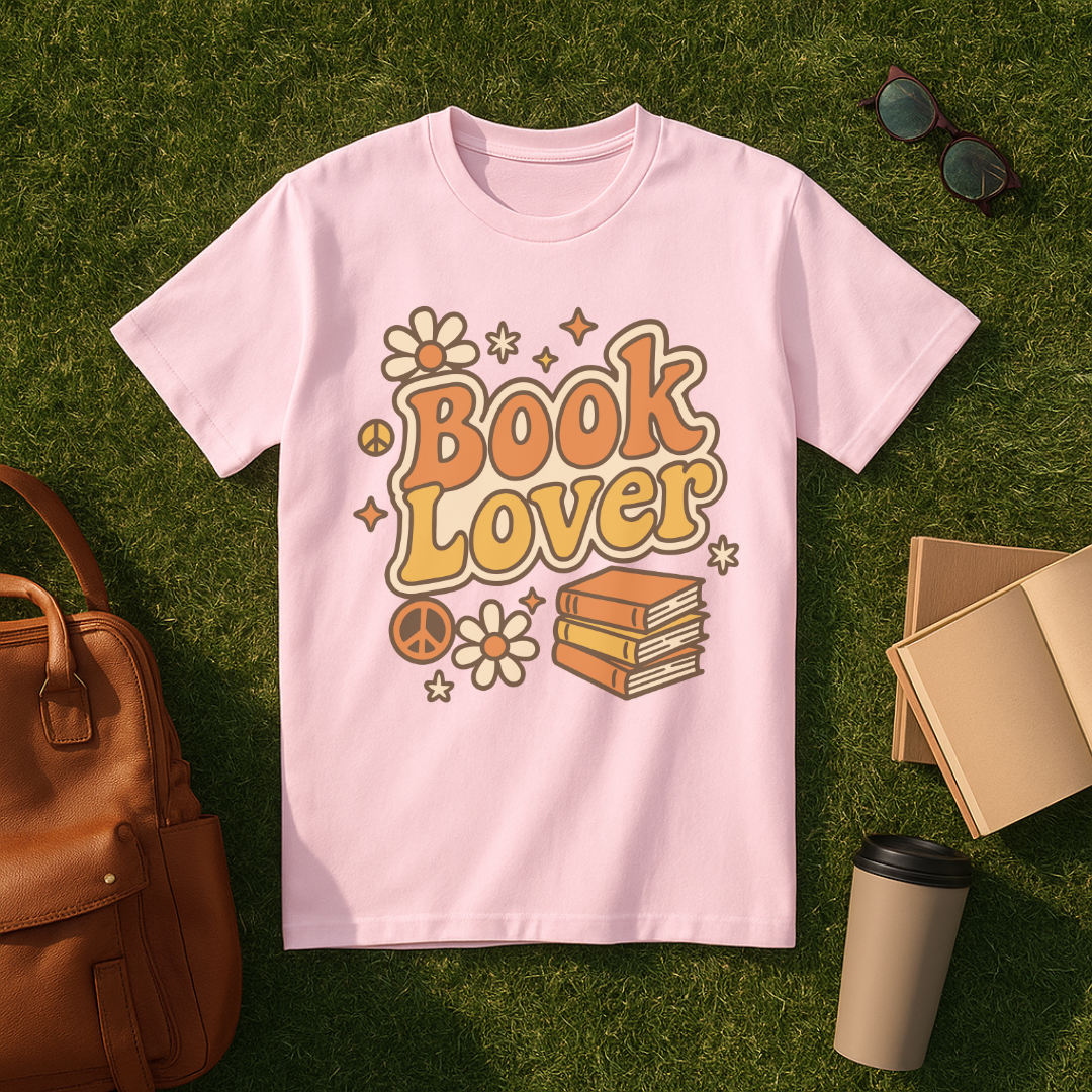 Groovy Book Lover T-Shirt