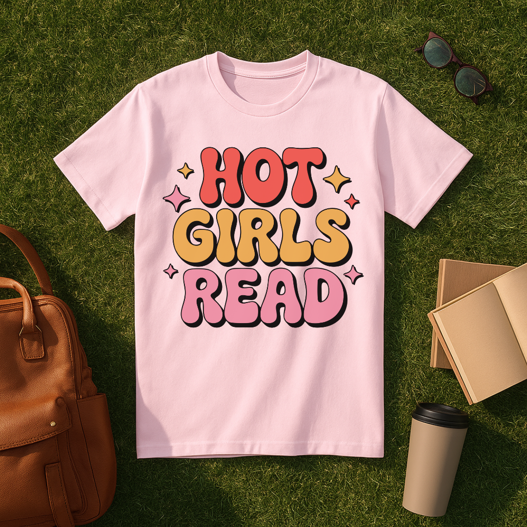 Groovy Hot Girls Read T-Shirt