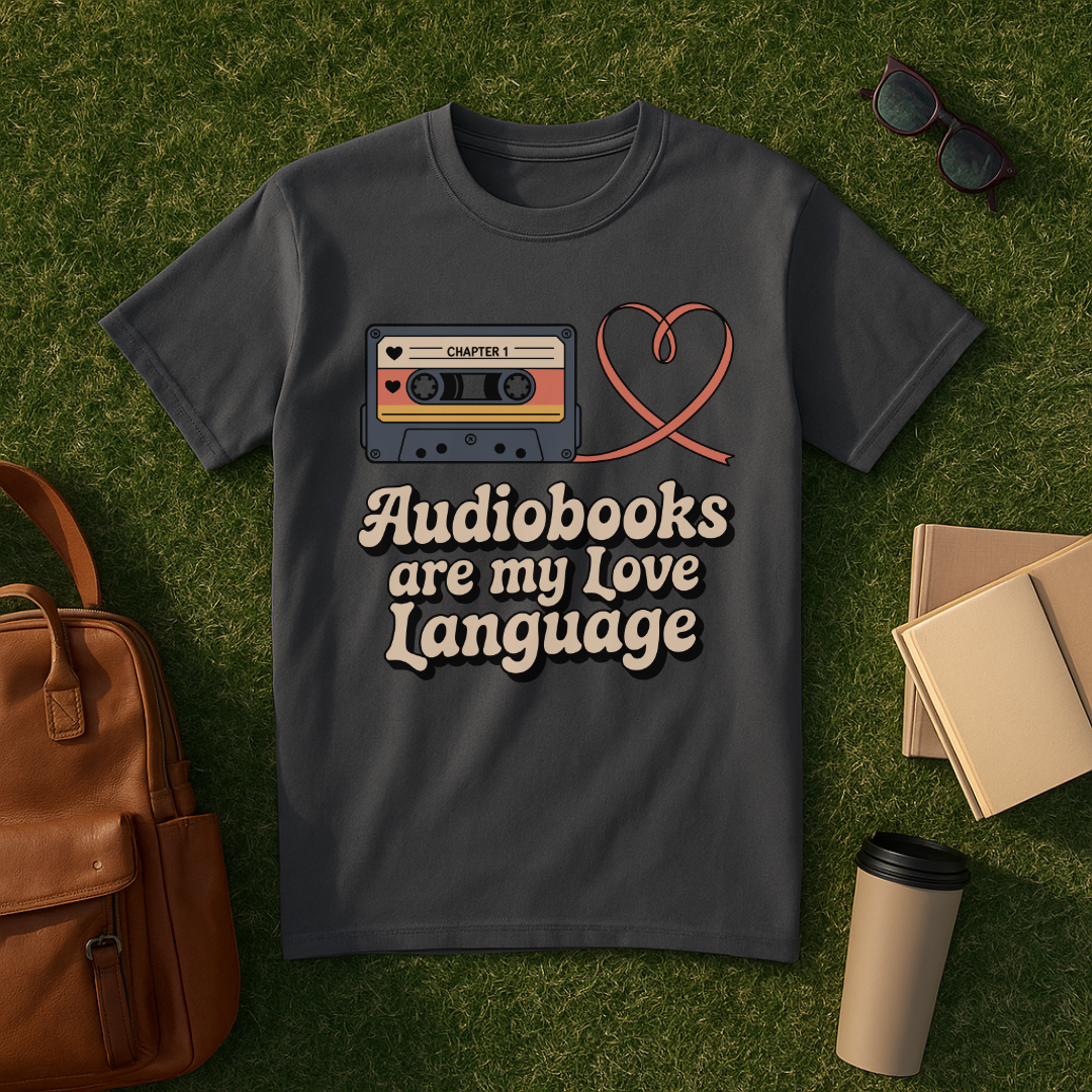 Audiobooks Are My Love Language T-Shirt