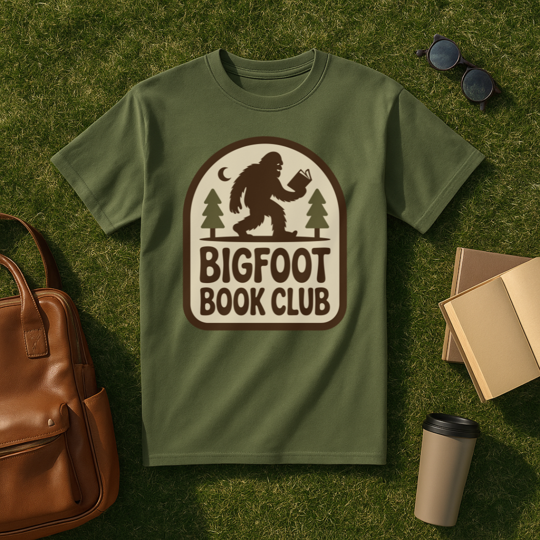 Bigfoot Book Club T-Shirt