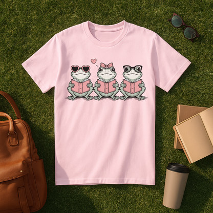 Bookish Frogs T-Shirt