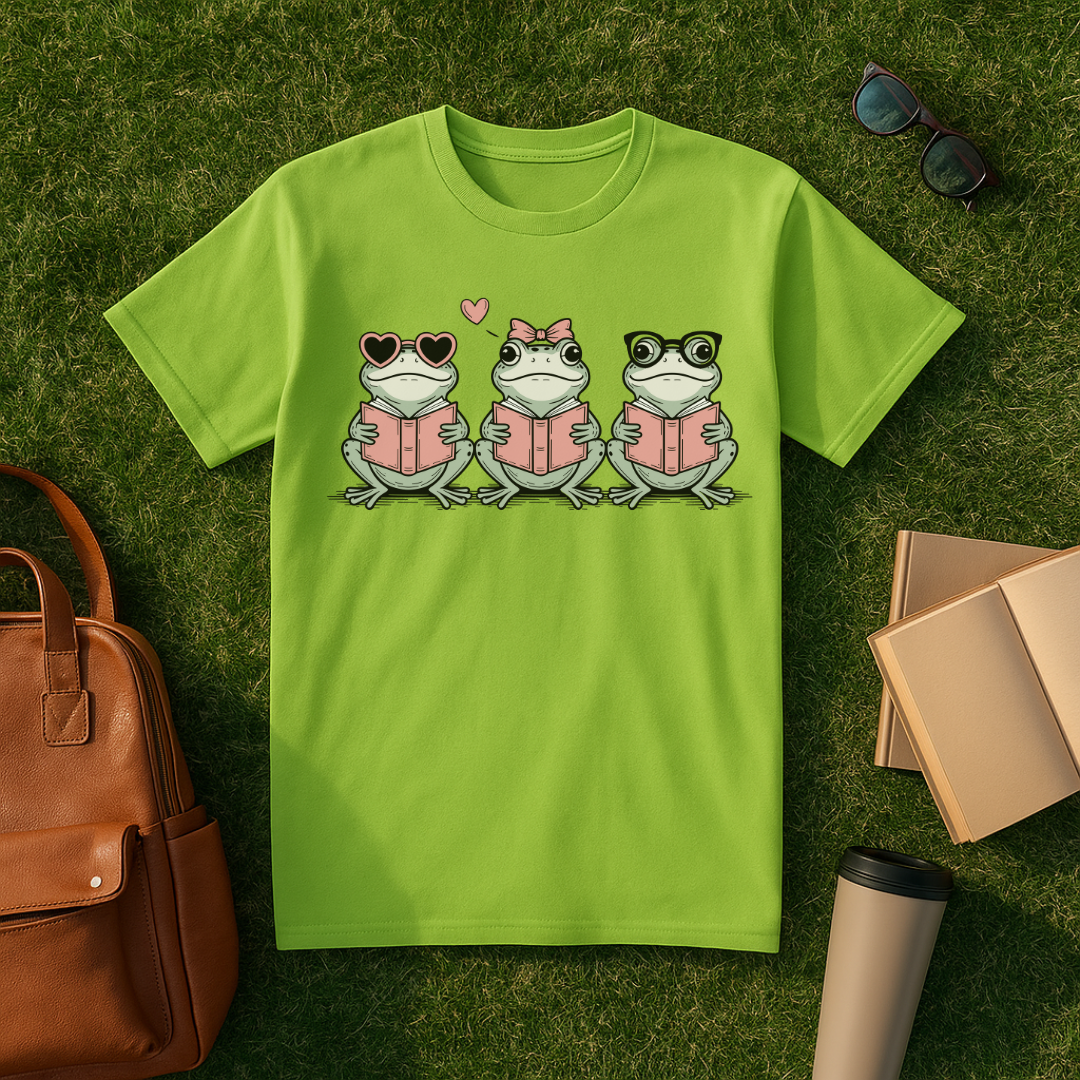 Bookish Frogs T-Shirt