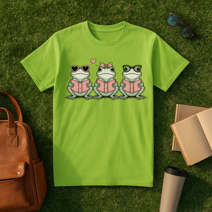 Bookish Frogs T-Shirt
