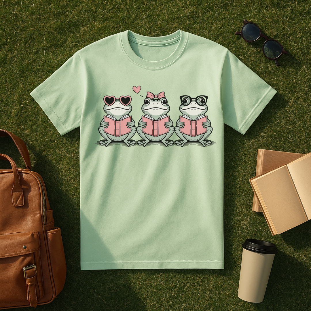 Bookish Frogs T-Shirt