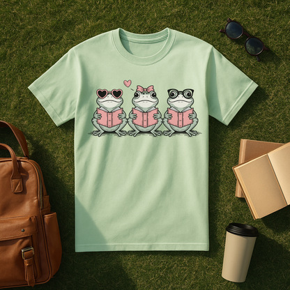 Bookish Frogs T-Shirt
