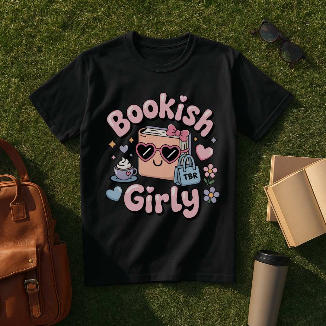 Bookish Girly T-Shirt