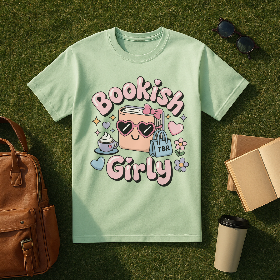 Bookish Girly T-Shirt
