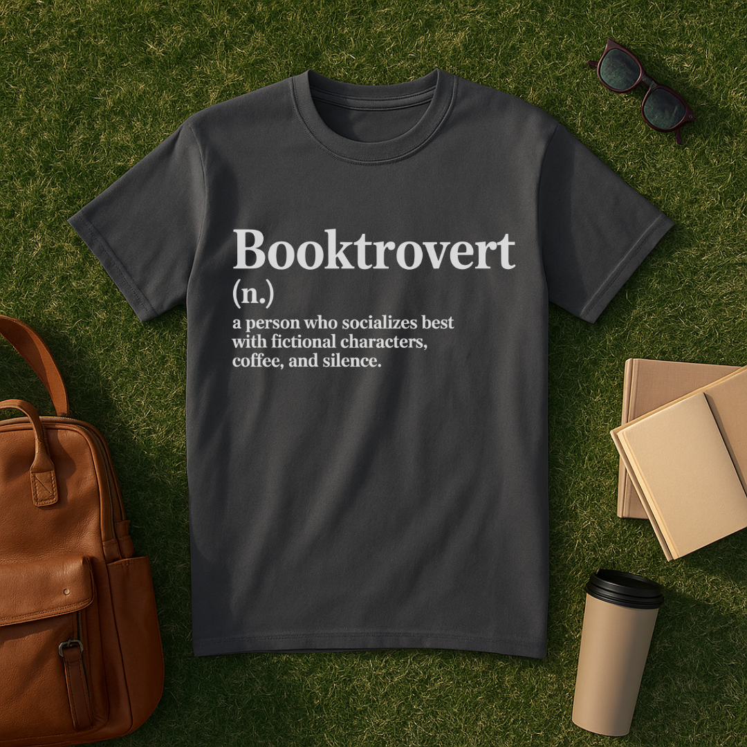 Booktrovert Definition T-Shirt