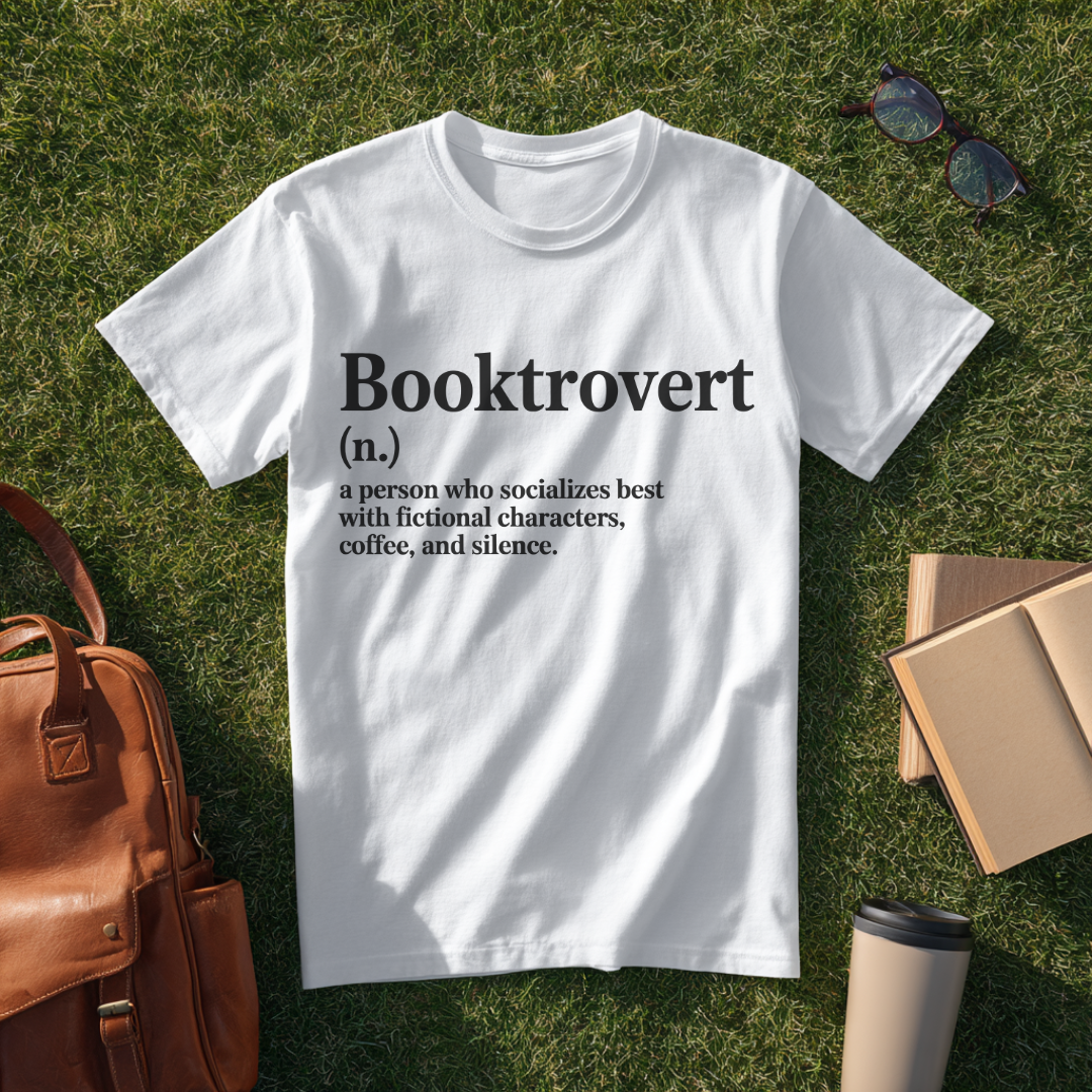 Booktrovert Definition T-Shirt