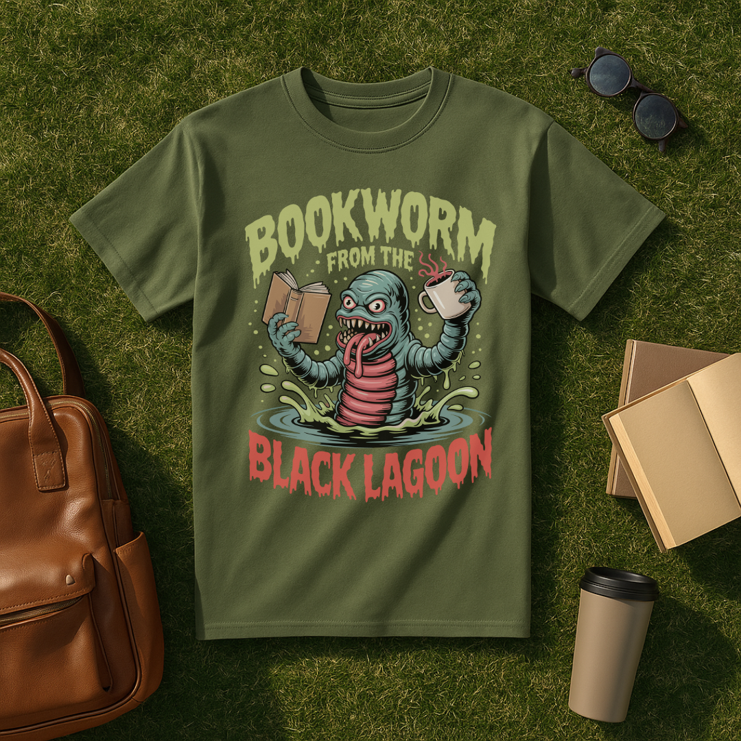 Bookworm From the Black Lagoon T-Shirt