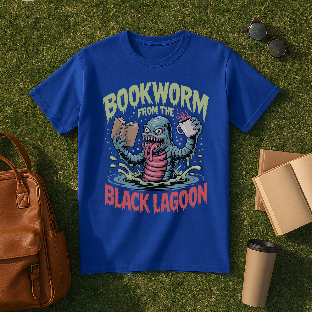 Bookworm From the Black Lagoon T-Shirt