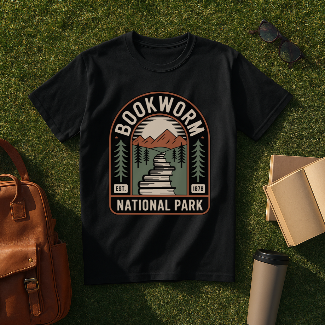 Bookworm National Park T-Shirt