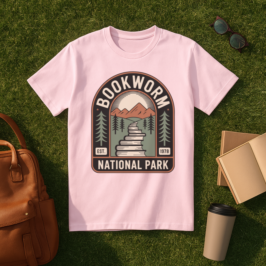 Bookworm National Park T-Shirt
