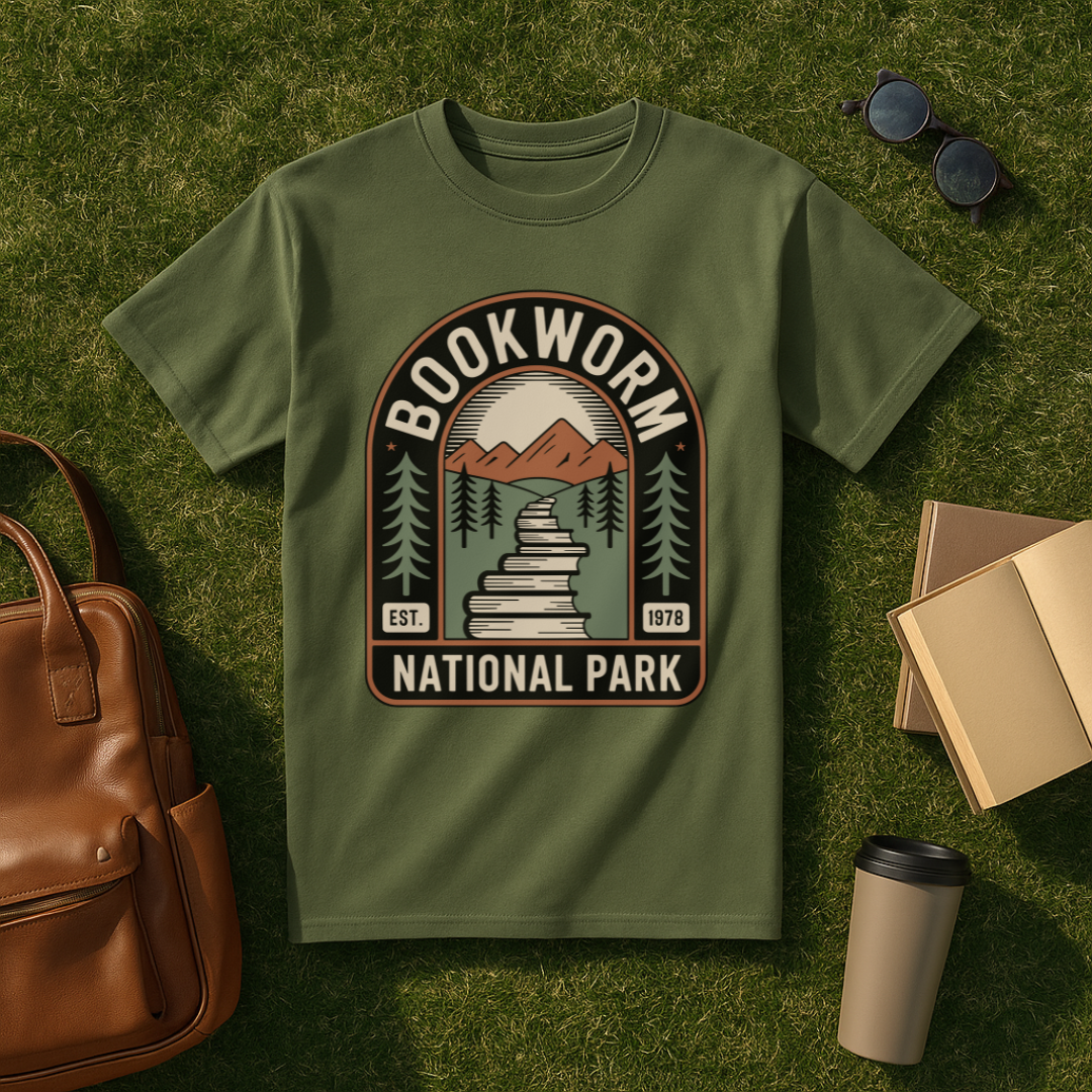 Bookworm National Park T-Shirt