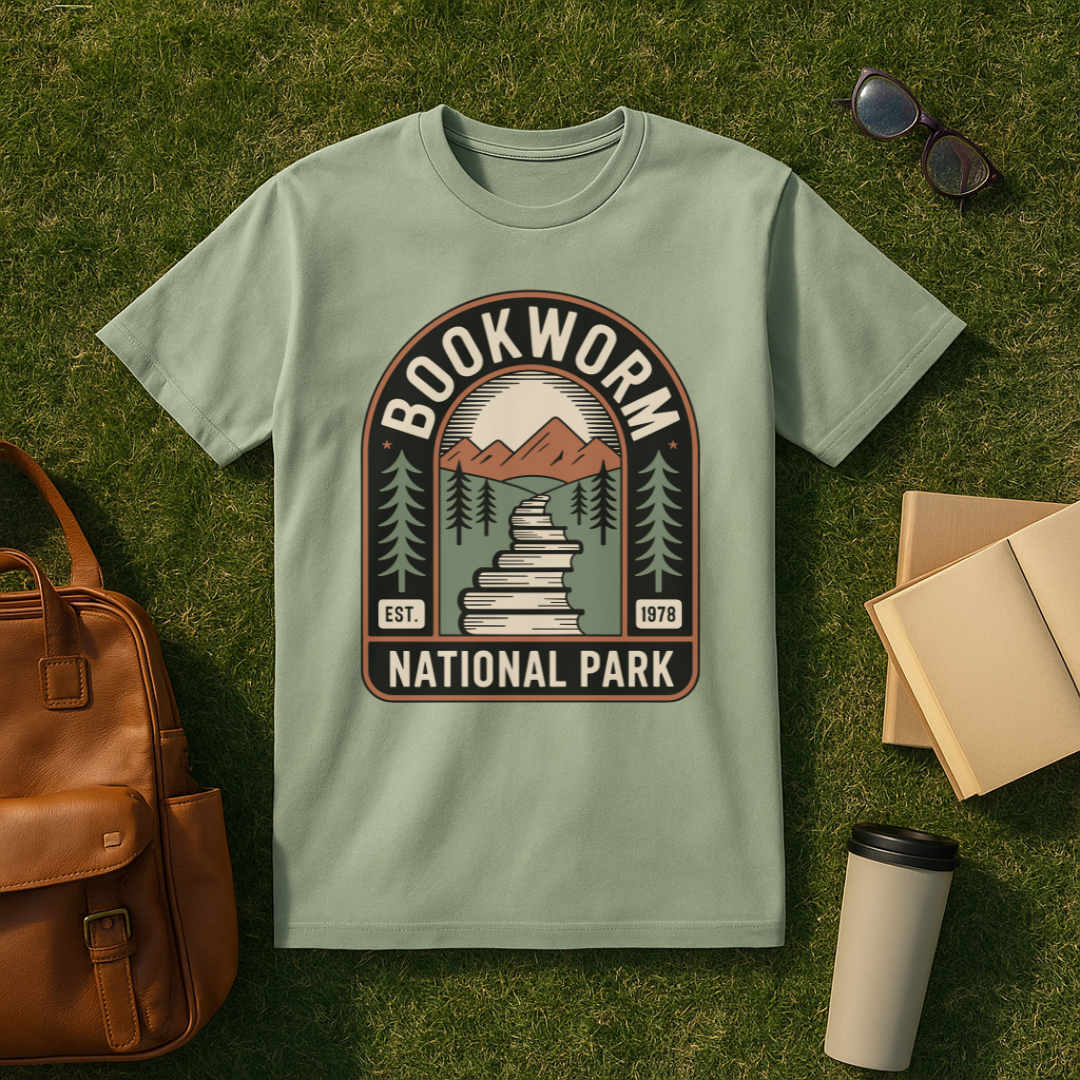 Bookworm National Park T-Shirt