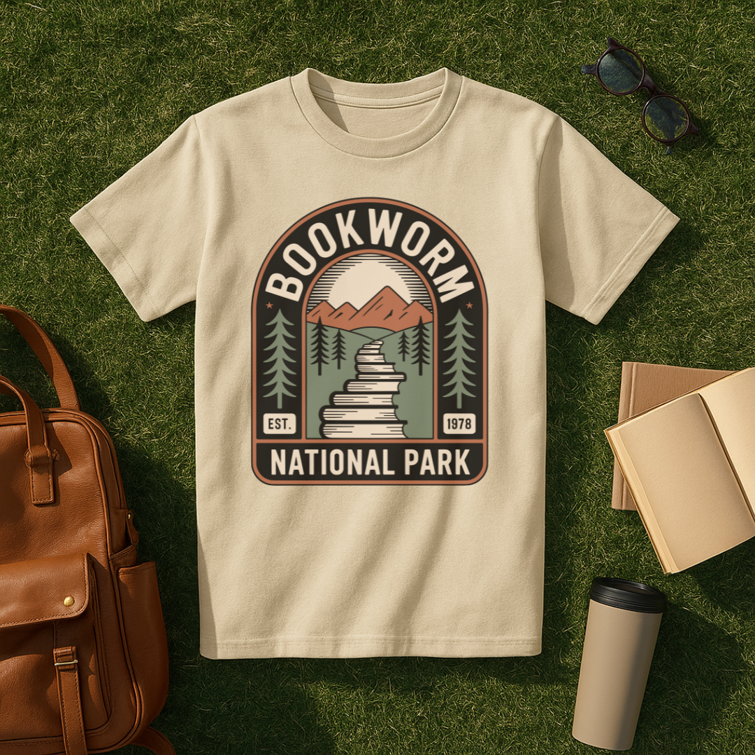 Bookworm National Park T-Shirt