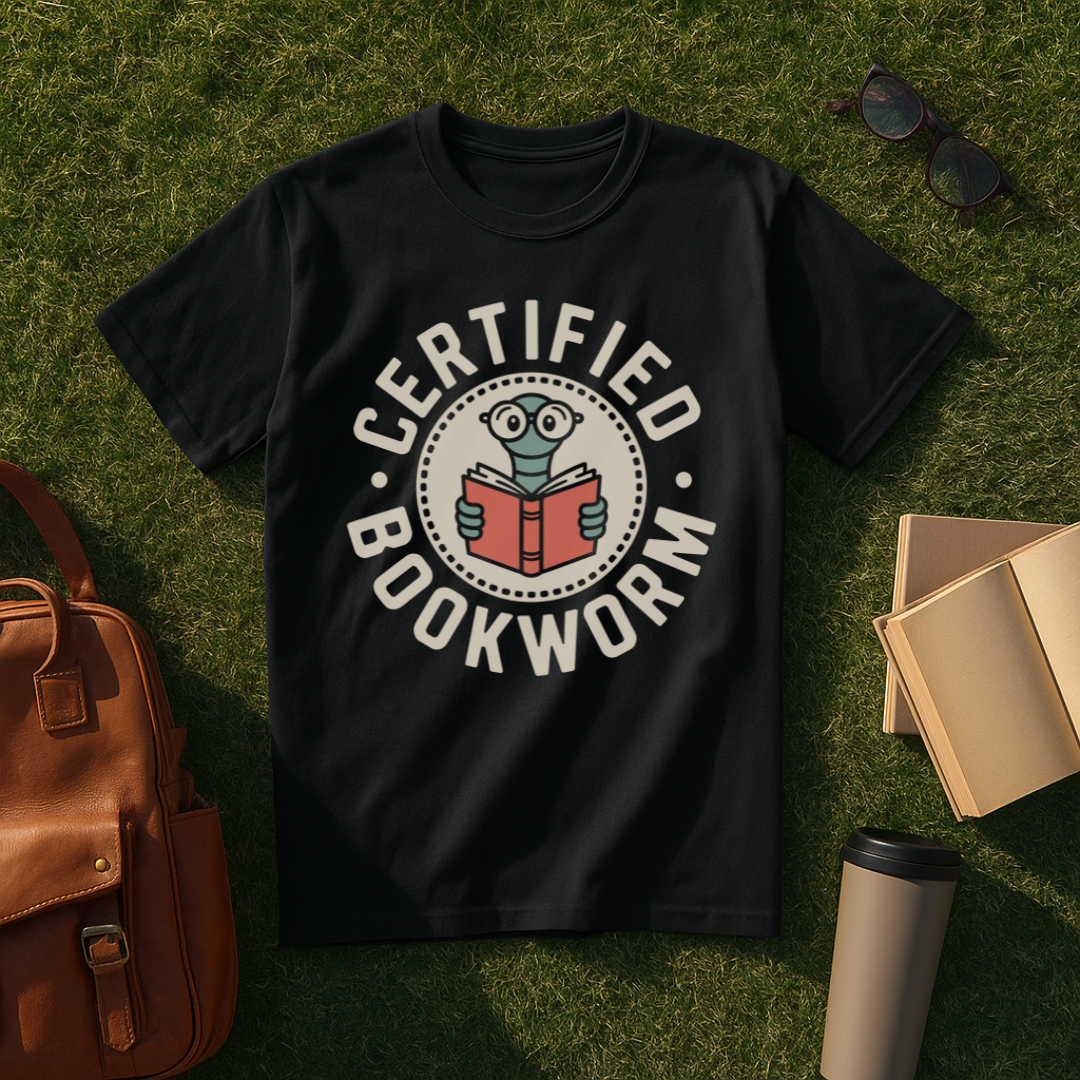 Certified Bookworm T-Shirt