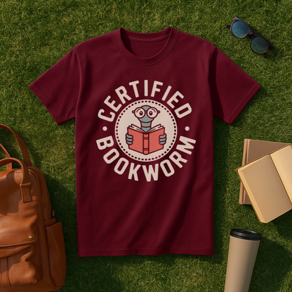 Certified Bookworm T-Shirt