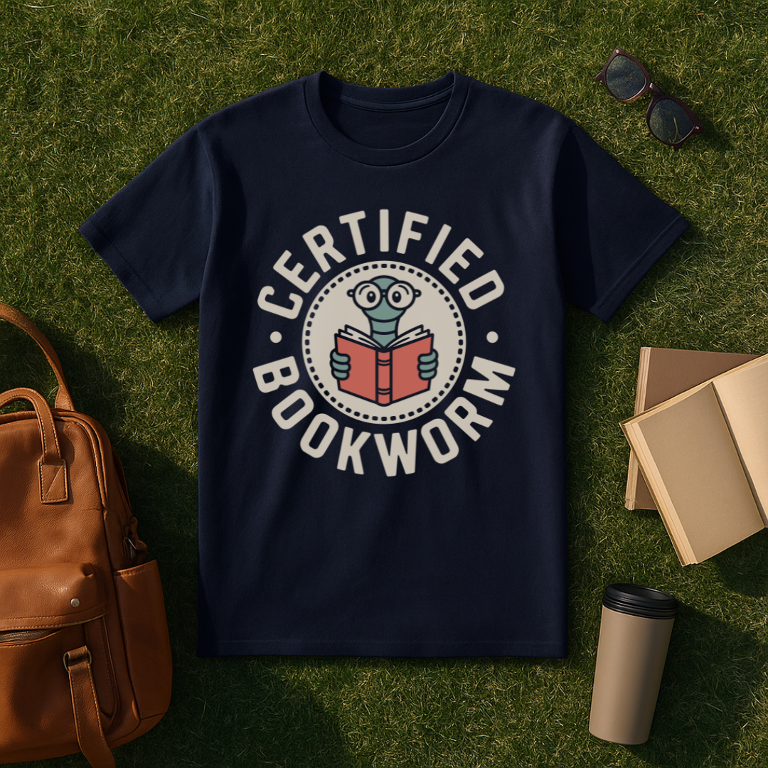 Certified Bookworm T-Shirt