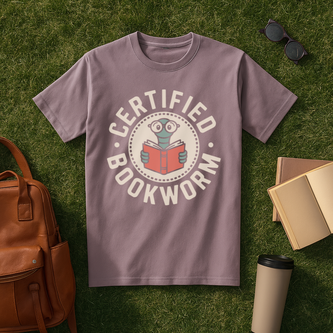 Certified Bookworm T-Shirt