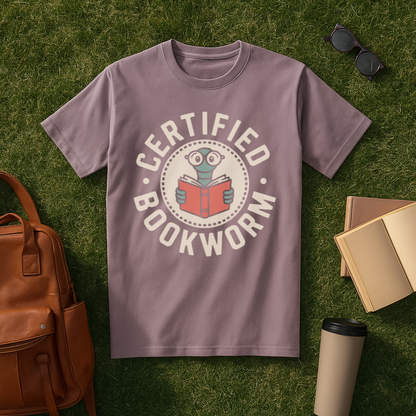 Certified Bookworm T-Shirt
