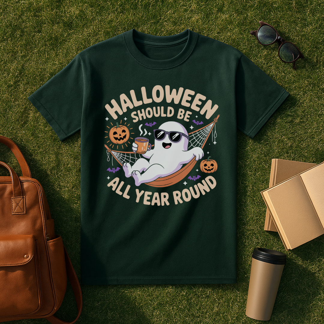 Chill Ghost Halloween T-Shirt