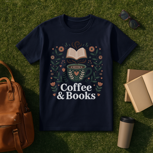 Coffee & Books T-Shirt