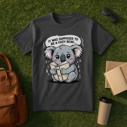 Cozy Read Koala T-Shirt