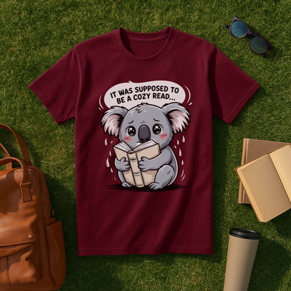 Cozy Read Koala T-Shirt