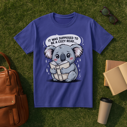 Cozy Read Koala T-Shirt