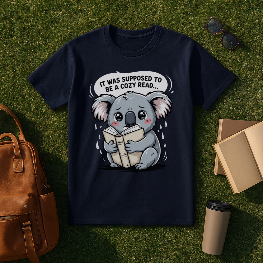Cozy Read Koala T-Shirt