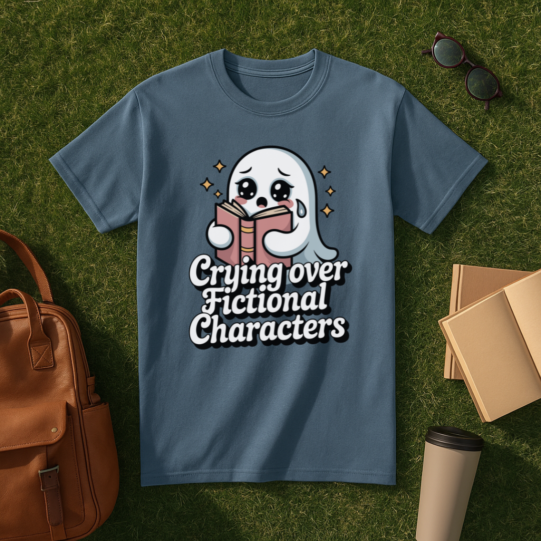 Crying Over Fictional Characters T-Shirt