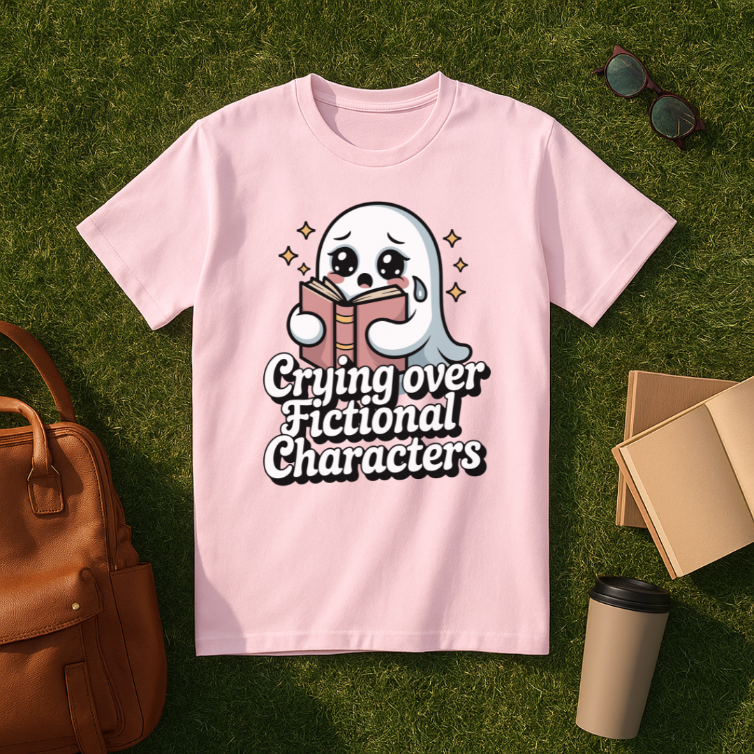 Crying Over Fictional Characters T-Shirt