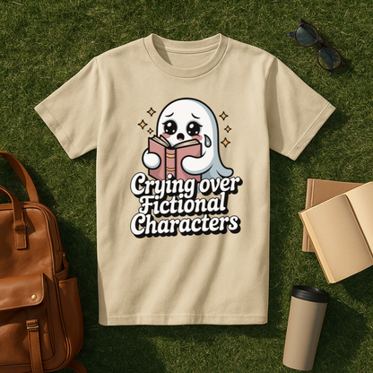 Crying Over Fictional Characters T-Shirt
