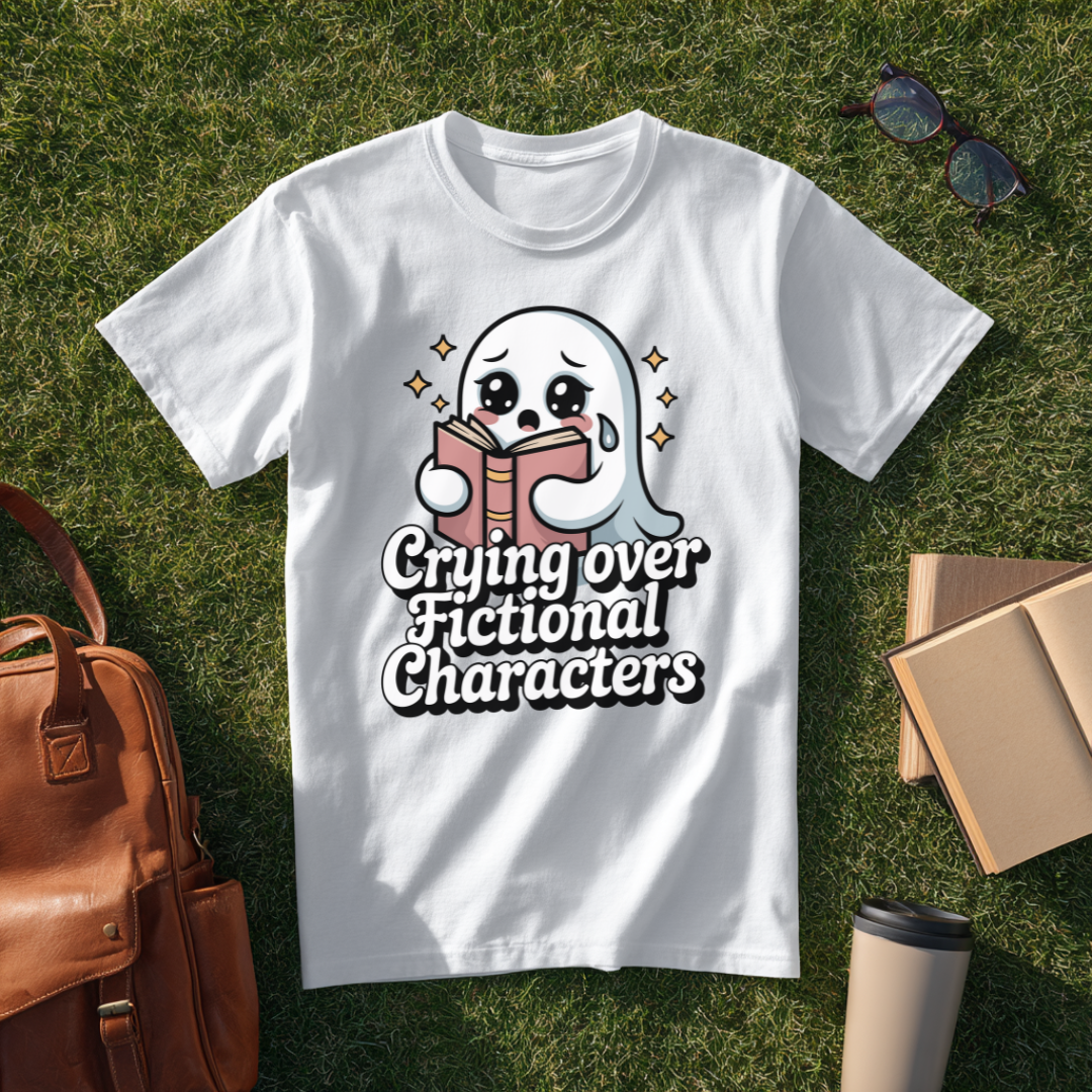 Crying Over Fictional Characters T-Shirt