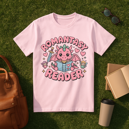 Cute Dragon Romantasy Reader T-Shirt