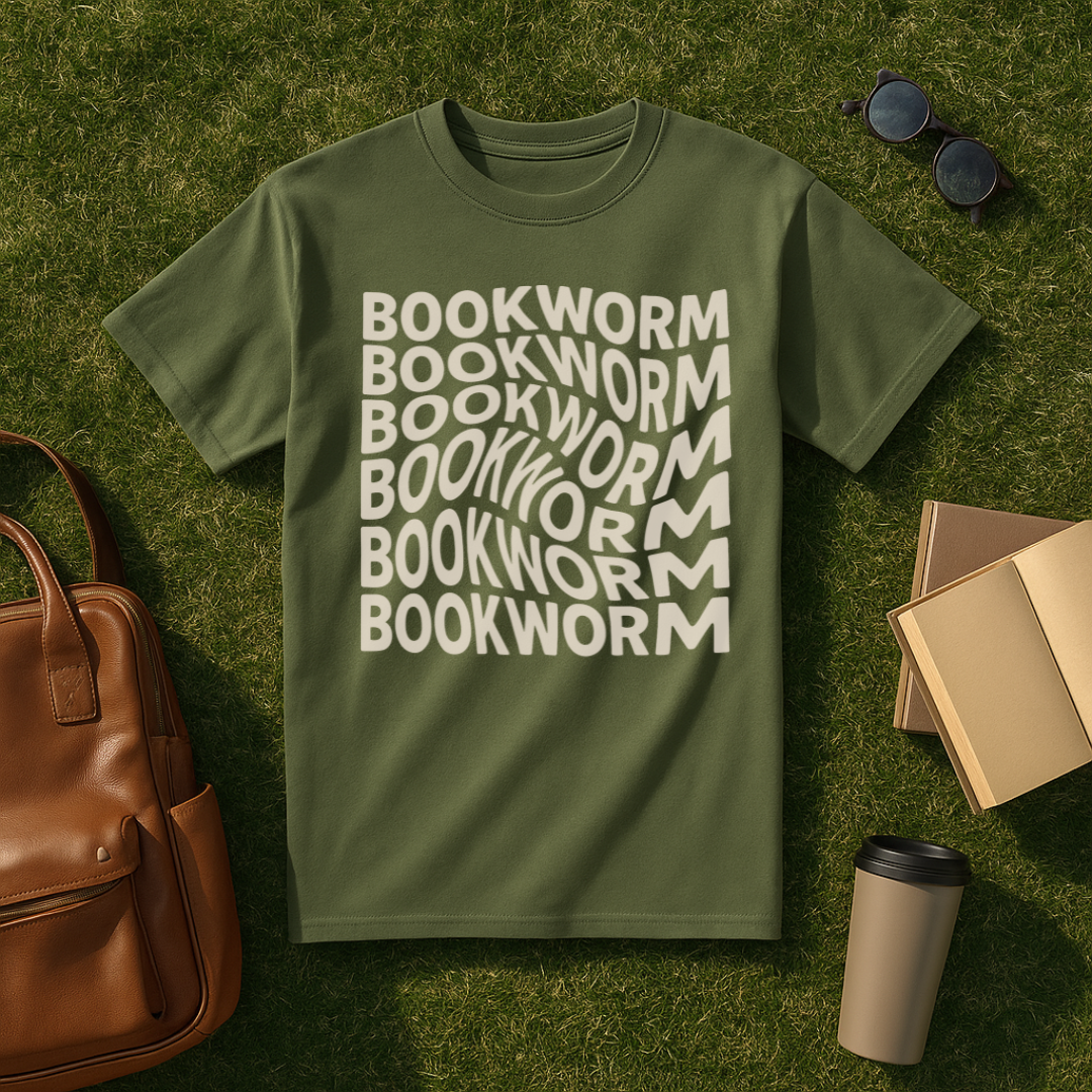 Distorted Bookworm T-Shirt