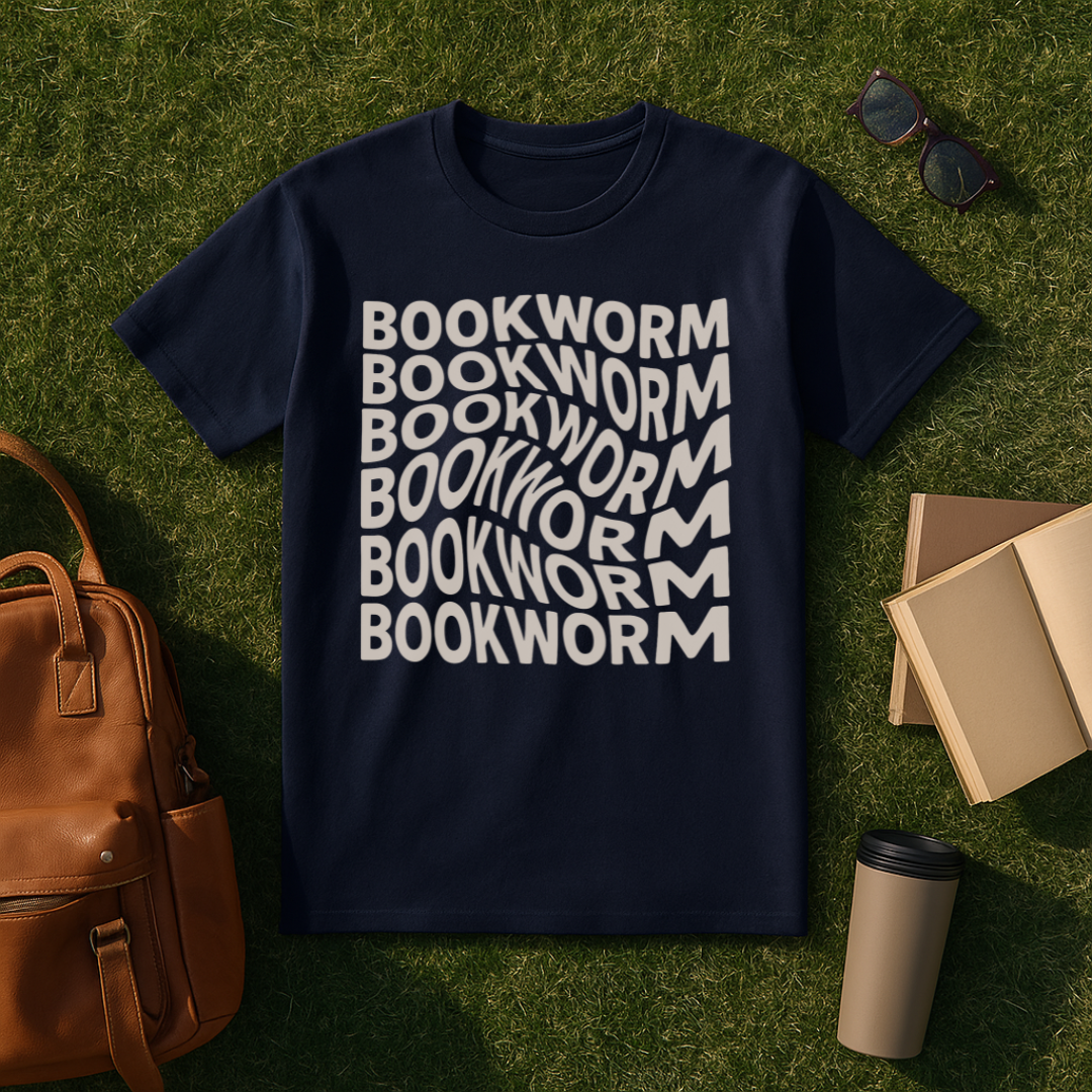 Distorted Bookworm T-Shirt
