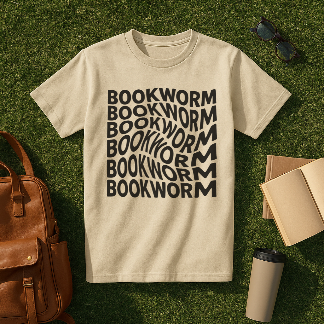 Distorted Bookworm T-Shirt