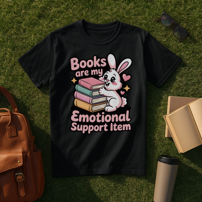 Emotional Support Books T-Shirt