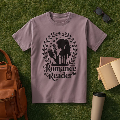 Floral Romance Reader T-Shirt