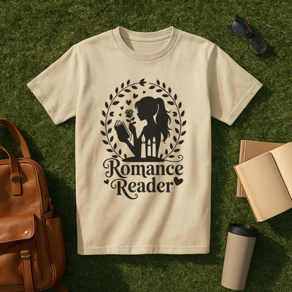 Floral Romance Reader T-Shirt