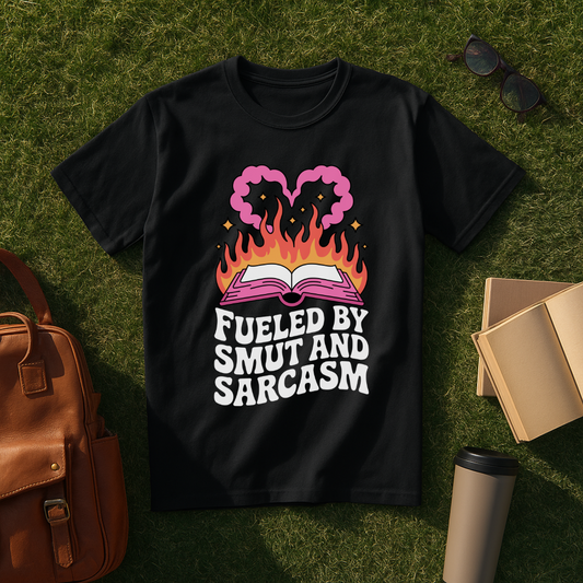 Fueled by Smut and Sarcasm T-Shirt