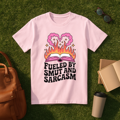 Fueled by Smut and Sarcasm T-Shirt