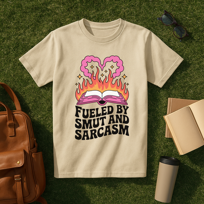 Fueled by Smut and Sarcasm T-Shirt