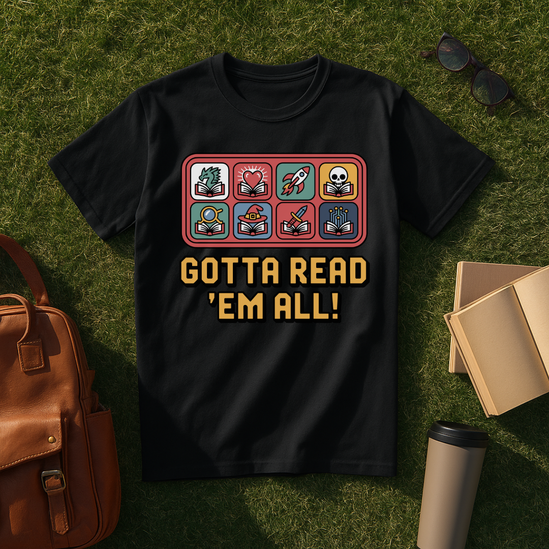 Gotta Read 'Em All T-Shirt