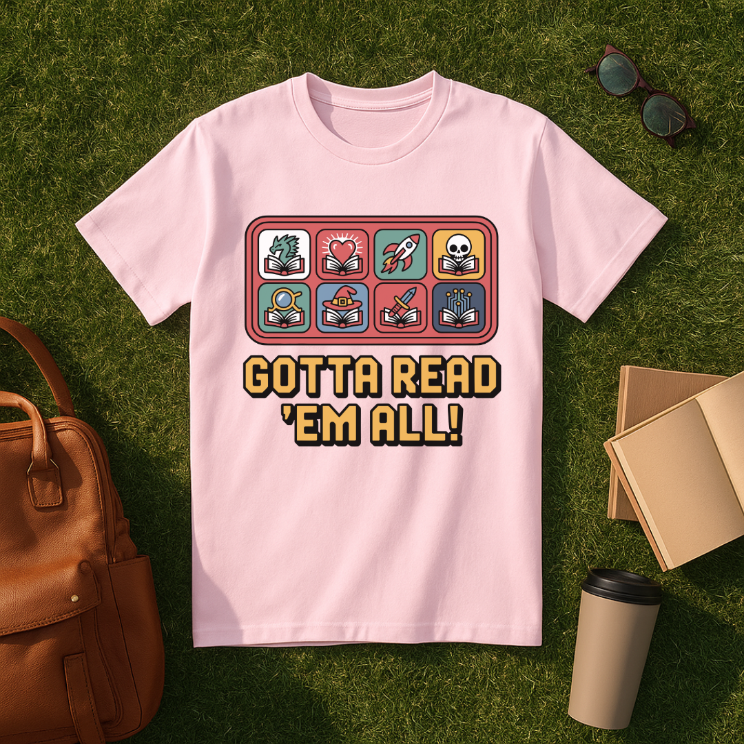 Gotta Read 'Em All T-Shirt