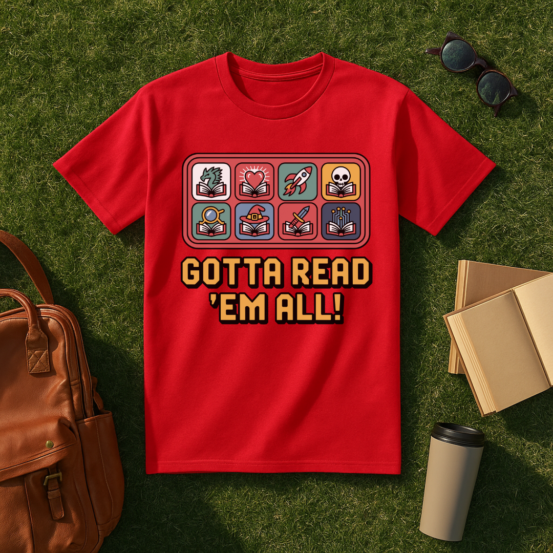 Gotta Read 'Em All T-Shirt