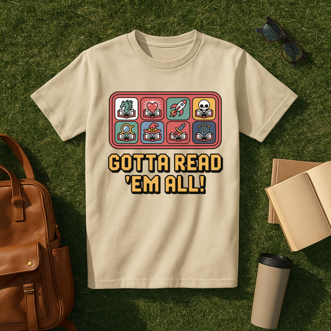 Gotta Read 'Em All T-Shirt